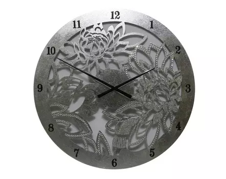 Настенные часы (mariarty) серебристый