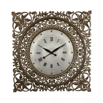 Настенные часы viktor (inshape) коричневый 90x90 см.