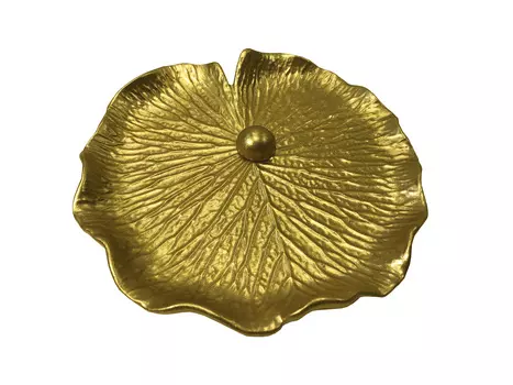 Настенный декор list (inshape) золотой 20x20 см.