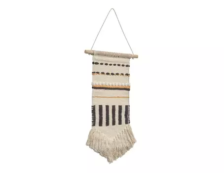 Настенный гобелен nana (la forma) мультиколор 25x50x3 см.