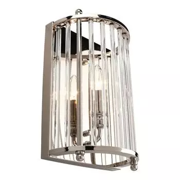 Настенный светильник aployt joanna apl.726.01.01 (aployt) серебристый 220x350x140 см.