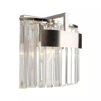 Настенный светильник aployt mariz apl.813.01.01 (aployt) серебристый 230x240x180 см.