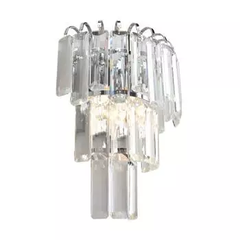 Настенный светильник aployt zuzanna apl.836.01.02 (aployt) серебристый 300x250x150 см.