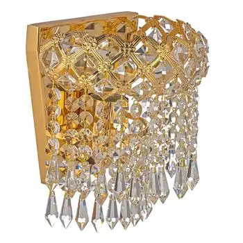 Настенный светильник arti lampadari asti e 2.10.100 g (arti lampadari) золотой 180x220 см.