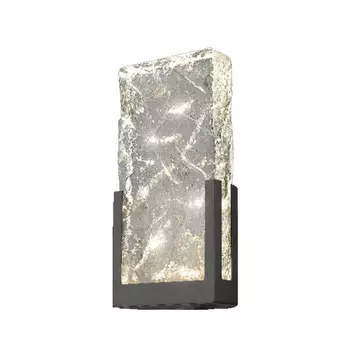 Настенный светильник (delight collection) черный 18x32x8 см.