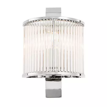 Настенный светильник (delight collection) серебристый 20x30x12 см.