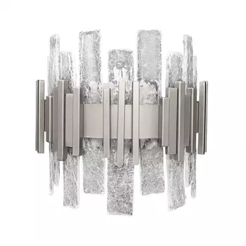 Настенный светильник (delight collection) серебристый 30x25x15 см.