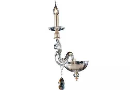 Настенный светильник (divinare) золотой 12x61x28 см.