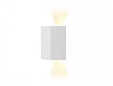 Настенный светильник double (iledex) белый 11 см.