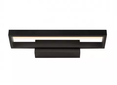 Настенный светильник edge (iledex) черный 6x35 см.