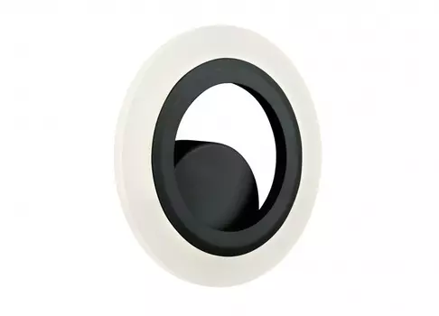 Настенный светильник gravity (iledex) черный 20 см.