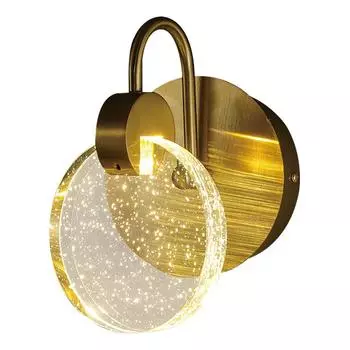 Настенный светильник hiper dora h826-1 (hiper) золотой 160x250 см.
