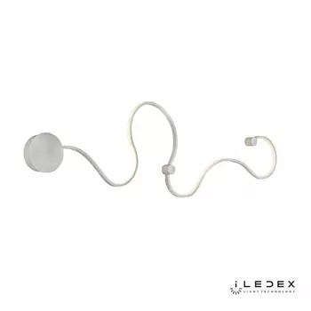 Настенный светильник iledex launch (iledex) белый 123x35x4 см.