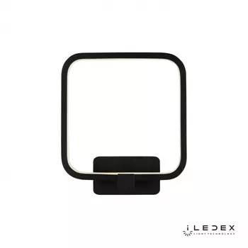 Настенный светильник iledex satellite (iledex) черный 21x24x10 см.
