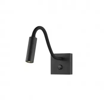 Настенный светильник iledex telescope (iledex) черный 8x8x16 см.