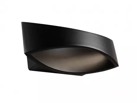 Настенный светильник line (iledex) черный 20x7x9 см.