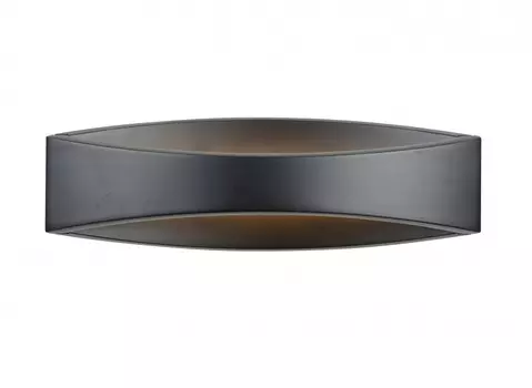 Настенный светильник line (iledex) черный