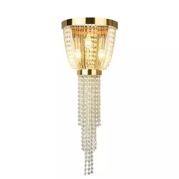 Настенный светильник lumien hall лиссоне lh0043/3w-gdcg (lumien hall) золотой 300x700x200 см.