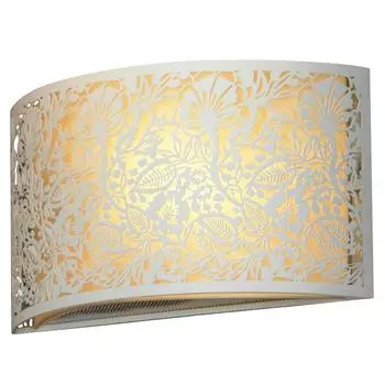 Настенный светильник lussole vetere grlsf-2301-01 (lussole) белый 350x200 см.