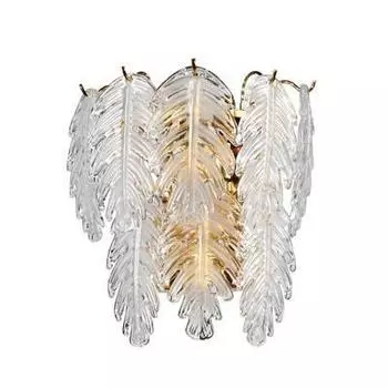 Настенный светильник moderli radience v2391-w (moderli) золотой 250x280x250 см.