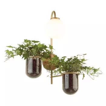 Настенный светильник odeon light flower 4682/1w (odeon light) белый 360x600x230 см.