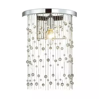 Настенный светильник odeon light raini 4845/1w (odeon light) серебристый 250x350x130 см.