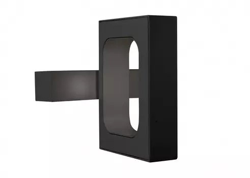 Настенный светильник shedar (iledex) черный 3 см.