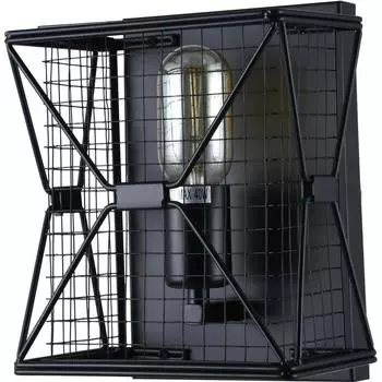 Настенный светильник stilfort walder 3011/02/01w (stilfort) черный 180x220x140 см.