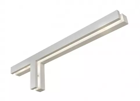 Настенный светильник tetris (iledex) белый 15x60 см.