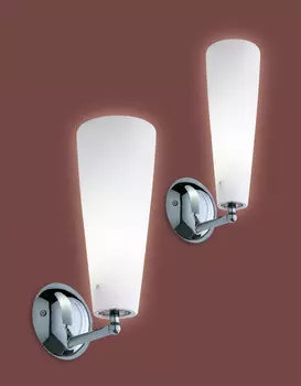 Настенный светильник (to4rooms) белый 11x30x14 см.