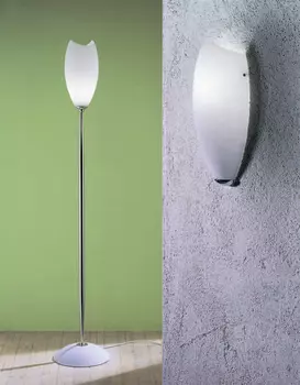 Настенный светильник (to4rooms) белый 20x42x10 см.