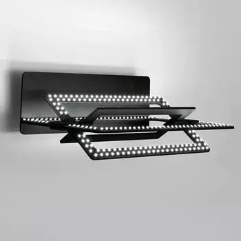 Настенный светильник (to4rooms) черный 34x11x24 см.