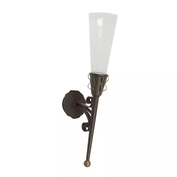 Настенный светильник (to4rooms) коричневый 15x61x24 см.