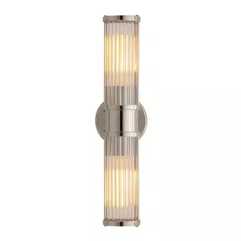 Настенный светильник (to4rooms) серебристый 12x46x13 см.