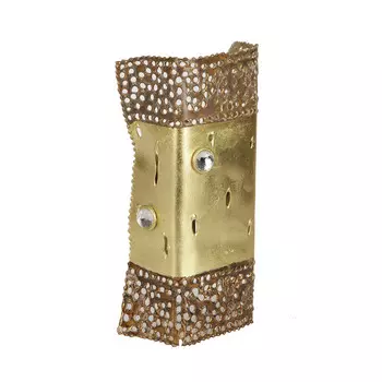 Настенный светильник (to4rooms) золотой 11x36x7 см.