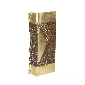 Настенный светильник (to4rooms) золотой 13x35x7 см.