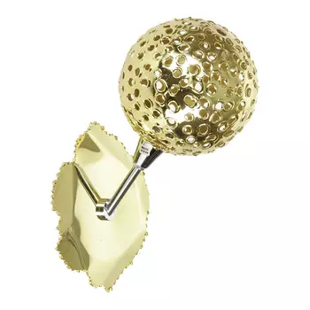 Настенный светильник (to4rooms) золотой 15x26x20 см.