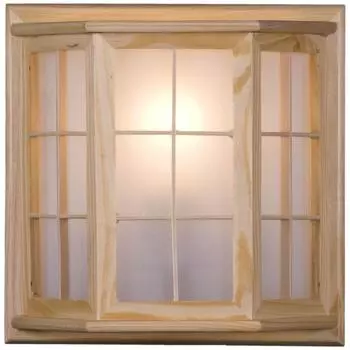 Настенный светильник velante 502-711-01 (velante) коричневый 225x225x110 см.