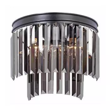 Настенный светильник vitaluce v5157-1/3a (vitaluce) черный 350x180 см.