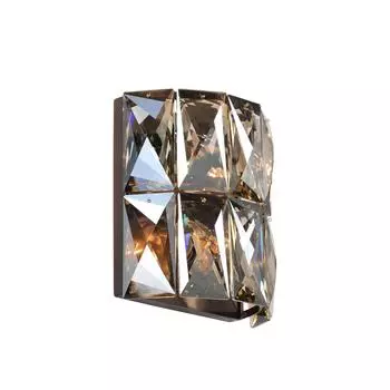 Настенный светильник vitaluce v5851-7/2a (vitaluce) коричневый 235x120 см.