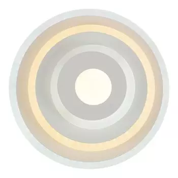 Настенный светодиодный светильник escada 10210/1led (escada) белый 230x230x80 см.