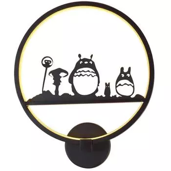 Настенный светодиодный светильник hiper fairytale h044-1 (hiper) черный 300x330x80 см.