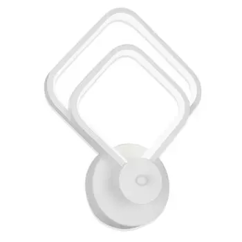 Настенный светодиодный светильник hiper formular h043-0 (hiper) белый 235x295x65 см.