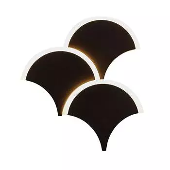 Настенный светодиодный светильник hiper melissa h829-1 (hiper) коричневый 450x450x50 см.