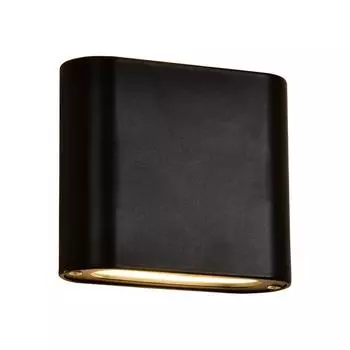 Настенный светодиодный светильник kink light фигура 08589,19 (kink light) черный 100x85 см.