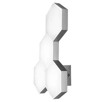 Настенный светодиодный светильник lightstar favo 750642 (lightstar) белый 255x370x80 см.