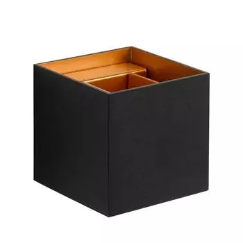 Настенный светодиодный светильник lucide xio 09217/04/30 (lucide) черный 97x97x97 см.