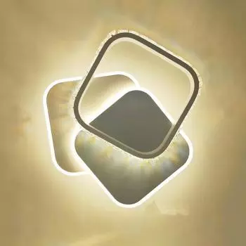 Настенный светодиодный светильник moderli lira v2900-wl (moderli) белый 500x500x70 см.