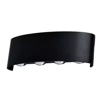 Настенный светодиодный светильник moderli querto v1901-wl (moderli) черный 220x50x90 см.