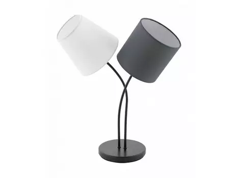 Настольная лампа almeida (eglo) серый 18x47x38 см.